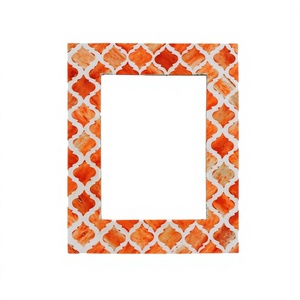 Cadre photo décoratif de luxe AZ ENTERPRISES fait main en os incrusté et résine écologique pour la décoration intérieure haut de gamme - Product Image 6