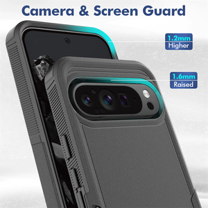 Coque de téléphone blindée pour Google Pixel 11 Pro XL 10 9A 8 7, protection anti-rayures en PC et TPU souple double couche, antichoc - Product Image 2