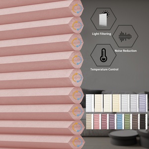 Rèm Cuốn Lưới Che Nắng Di Động Giá Rẻ Lọc Ánh Sáng Màu Hồng Rèm Cuốn Che Nắng Cửa Sổ Từ Trên Xuống Dưới - Product Image 3