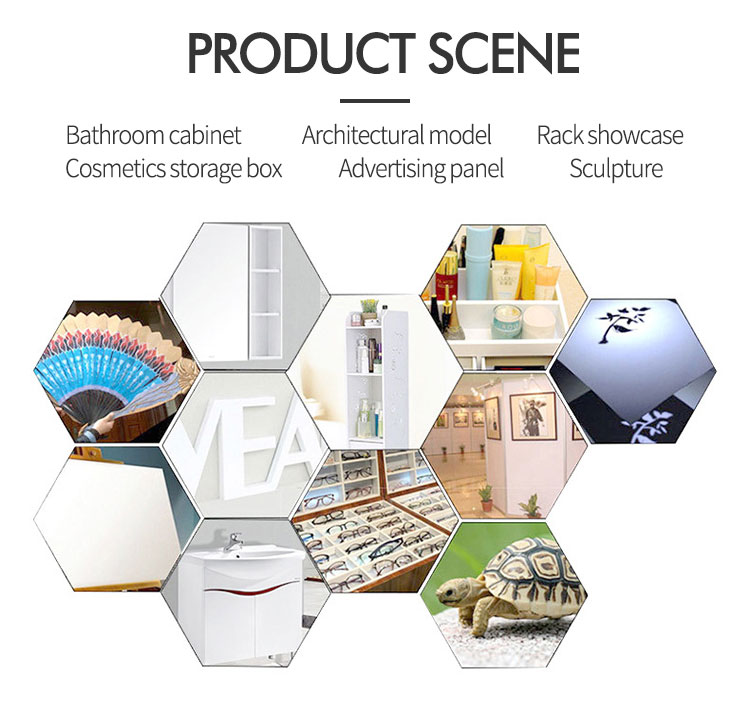 Plastic 4x8ft Interior Decorative White PVC Foam Boards Furniture Material