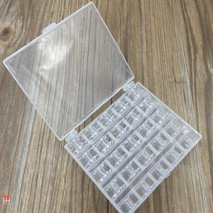Transparent Plastic Bobbin Case <b>Set</b> 25 Colorful Plastic Bobbins For Machine <b>Sewing</b> Portable <b>Sewing</b> Accessories - Product Image 2