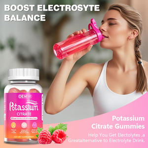 OEM suplemen kalium Gummies mendukung kesehatan jantung dan sistem saraf permen Gummy potasium Citrate - Product Image 3
