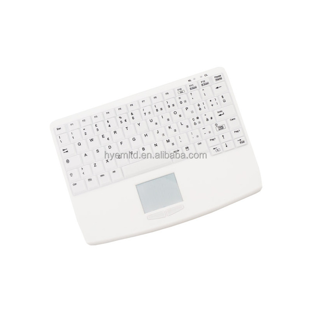 Waterproof Medical Rubber LED USB 3.0 Desktop Membrane Keyboard-New Dual Mode