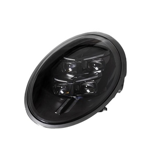 ชุดไฟหน้าสำหรับรถยนต์ปี 13-18 แบบดัดแปลงใหม่ พร้อมเลนส์ไฟวิ่งกลางวัน LED 12V เพิ่มความสว่างให้การมองเห็นเพื่อความปลอดภัยยิ่งขึ้น - Product Image 5