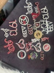 Spilla da bavero personalizzata DST Fortitude 1913 Pearl Round Crest High Shoe Pyramid Mix - Product Image 5