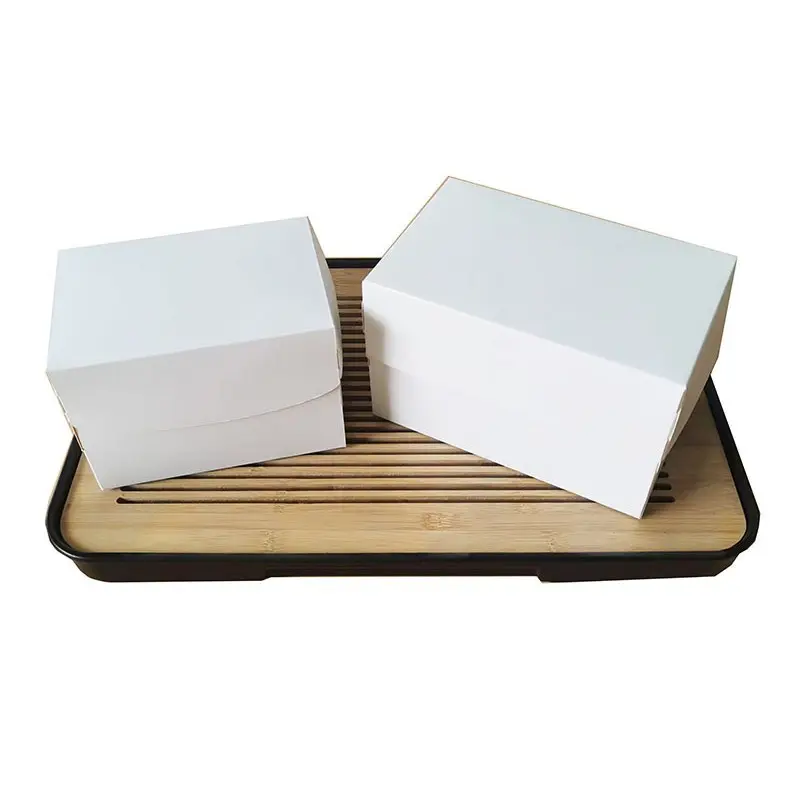 Упаковочная коробка для Мусса с логотипом 2/3 дюймов, портативная прозрачная коробка для выпечки