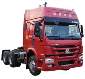 Tốt giá trị Trailer đầu sinotruk HOWO Heavy Duty 10 bánh xe lốp xe tải Trailer đầu 6x4 340hp 371HP euro2 4 5 máy kéo xe tải cho