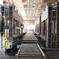 Presse automatique Vario à grand tonnage Presse à bois Équipement pour machines à bois Presse à froid Caractéristiques pour contreplaqué