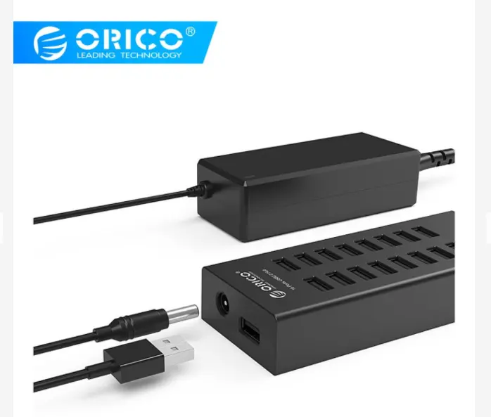 Orico/theory division multi-port line, usb HUB yituo 16 interface with power HUB extension