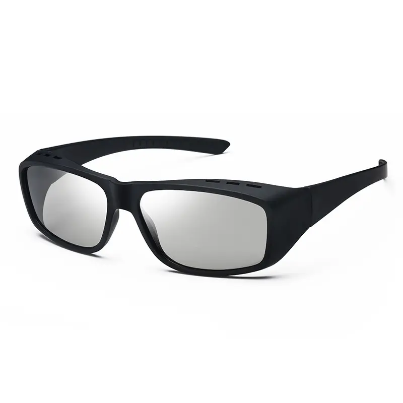 Proveedor de gafas de vídeo 3D polarizadas gafas 3D de juego de realidad virtual de plástico para la película
