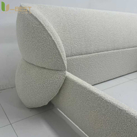 U-best Luxus-Möbel Kingsize-Bett im französischen Stil mit Lederkopfteil, rundes Doppelbett im Prinzessinnen-Stil für Hochzeitssäle