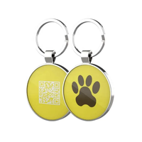 Étiquette d'identification de chien NFC 13.56MHZ imprimée personnalisée Code QR NFC N213 pour le suivi des animaux de compagnie