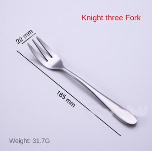 DFSF01 Tenedores para Ostras de Acero Inoxidable, Personalizados, de 3 Dientes, Varios Tamaños: Pequeños, Medianos y Grandes, Tenedores para Mariscos - Product Image 2