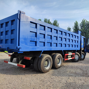 Construction Site Waste Transport Equipment HOWO 8x4 Dump Truck 371HP Diesel Tipper Truck Heavy Duty Hauling Vehicle - Product Image 2