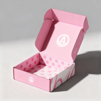 Boîtes de paquet d'expédition en carton ondulé mat avec logo personnalisé boîte postale pliante boîtes aux lettres postales boîte cadeau personnalisée