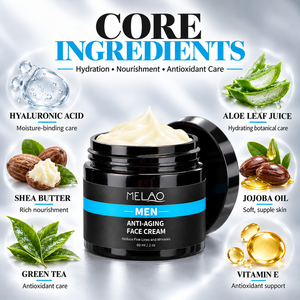 Crème Visage Homme Personnalisée Raffermissante Hydratante Quotidienne Soin Peau Lisse Anti-Âge - Product Image 3
