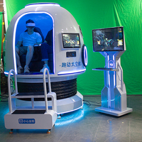 VR Space Cabin 2026 Nouveau 2 Personnes 5D Arcade Game Machine VR VR/AR/MR Équipement Réalité Virtuelle 9D Motion Roller Coaster Simulator