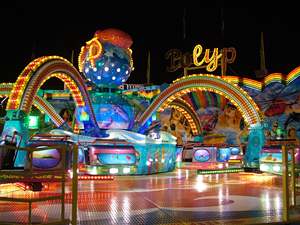 Lumière ponctuelle LED RGB E14 60MM 24V, Lampe Cabochon pour Manèges, Décorations Extérieures, IP65, Parcs d'Attractions, Plastique - Product Image 5