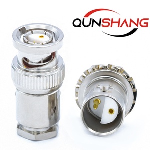 2-Lug Hai-Pin phân cực twbnc Twinax Twin <span class=keywords><strong>BNC</strong></span> Cáp cắm nam đựng Hàn loại Hàn cốc kết nối đồng trục kết nối - Product Image 6