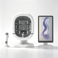 Vente flash - Machine d'analyse de la peau K33 AI - Analyseur de peau à 270 degrés avec sonde microscopique pour l'évaluation de la peau