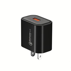 อะแดปเตอร์ชาร์จไฟ QC3.0 แบบเสียบผนัง หัวปลั๊ก EU US UK 9V 2A 18W ชาร์จเร็ว สำหรับโทรศัพท์มือถือทุกรุ่น - Product Image 4