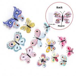 วอลเปเปอร์กันน้ำ PVC ลายผีเสื้อสุดฮิต ติดตั้งง่าย ตกแต่งผนังบ้าน สไตล์สร้างสรรค์ - Product Image 4