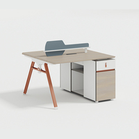 Table de direction moderne modulaire ouverte, mobilier de bureau, cloisons de bureau, postes de travail en cubicle