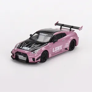 Minigt 1/64 Diecast Automodellen Silhouet Gt 35gt-rr Ver.2 Legering Sportwagen