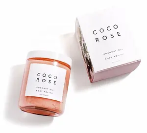 Hoomall — gommage à peau de Rose, lotion naturelle très hydratante, éclairage doux, vernis à sucre