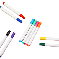 Stylos Sacs textiles Marqueurs non lavables Disponibles Tissu non lavable Craie Offre Spéciale 12 Couleurs Plastique PP 6mm Permanent 1030