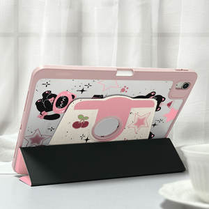 <span class=keywords><strong>Coque</strong></span> personnalisable à 720 ° avec rotation à trois volets pour <span class=keywords><strong>iPad</strong></span> <span class=keywords><strong>Coque</strong></span> de tablette à motif de dessin animé personnalisable avec fente pour stylo - Product Image 4