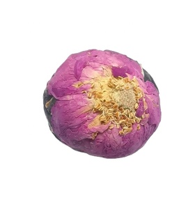 KAIYANGE EU ORGANIC Tè Sfuso Artigianale Misto Rosa e Puerh Maturo a Forma di Sfera di Drago, Tè Floreale Personalizzato OEM di Alta Qualità, Tè Floreale alle Erbe - Product Image 1