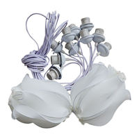 Accessoires de mariage, lustre suspendu en forme de fleur de lys, accessoires de mariage, lumières décoratives