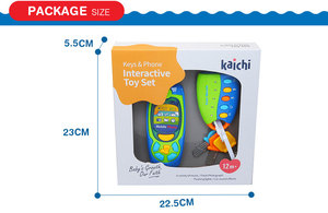 Móvil Musical <span class=keywords><strong>para</strong></span> Bebé de Juguete con Forma de Smartphone de Plástico Personalizado con Cerradura y Llave, Funciona con Pilas, <span class=keywords><strong>para</strong></span> Niños, Embalaje en Caja - Product Image 5