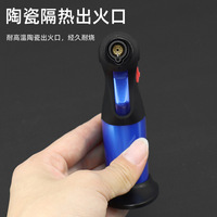 Torche chauffante de camping Pistolet à air et flamme au butane pour pulvérisation de cuisson