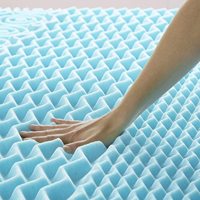 Schaum Memory Foam 5 Zonen 7 Zonen Gel Memory Foam Matratze Topper Ortho pä disches medizinisches Hotel und Krankenhaus