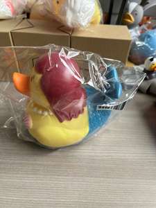 Jouets pour bébés très demandés, fabricant de jouets en plastique PVC vinyle, contes de fées, sirène, poisson jaune, canard en caoutchouc imprimé avec logo personnalisé - Product Image 6