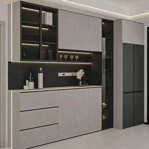 Buffet multifonctionnel, armoire de salle à manger personnalisée, appartement, villa, maison, meubles de salle à manger - Product Image 4