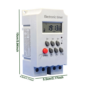สวิตช์ไฟอิเล็กทรอนิกส์แบบตั้งโปรแกรมรายวัน ตัวตั้งเวลาแบบดิจิตอล 7 วัน 220V ตัวตั้งเวลาอเนกประสงค์ <span class=keywords><strong>KG316T</strong></span> - Product Image 3