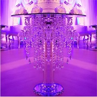 ZT-278 Magnifique table à gâteau en cristal pour décoration d'événements de mariage Saixin