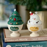 Bougies parfumées fantaisie faites à la main en gros pour fêtes de Noël, décorations de maison en forme de Père Noël, bonhomme de neige et sapin, cadeaux de festival