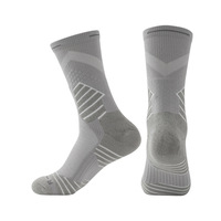 Chaussettes de basket-ball personnalisées chaussettes de sport de course haut de gamme pour la formation Elite mi-mollet professionnel éponge rembourré chaussettes épaissies