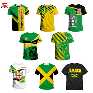 Venta al por Mayor de Artículos para Fanáticos del Fútbol de la Copa Mundial de Fútbol 2026, Set de Animación de Jamaica, Gorro de Pescador con Bandera de Jamaica, Camiseta para Fanáticos, Gorro de Pescador, Pañuelo - Product Image 4