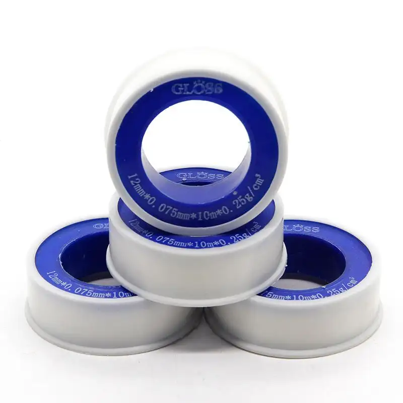 PTFE teflonning tape no glue pipe sealing thread PTFE teflonning tape for coal gas