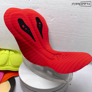 Accessoires vestimentaires : Coussinets en mousse perforée haute densité pour le cyclisme, coussinets en chamois italien pour shorts <span class=keywords><strong>de</strong></span> vélo - Product Image 5