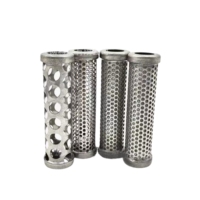 Saringan Filter Pompa Manifold Baja Tahan Karat, Saringan Pengganti untuk Penyemprot Cat Airless Tekanan Tinggi Eropa