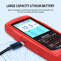 DR260A Dongru-Jauge d'épaisseur de revêtement de poudre d'émail de peinture de zinc rechargeable à chaud
