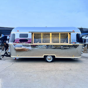 <span class=keywords><strong>Camping</strong></span> en aluminium RV multifonctionnel zone panoramique remorquage brise fraîche RV remorque voiture-restaurant café burger hot dog voiture <span class=keywords><strong>de</strong></span> vente - Product Image 4