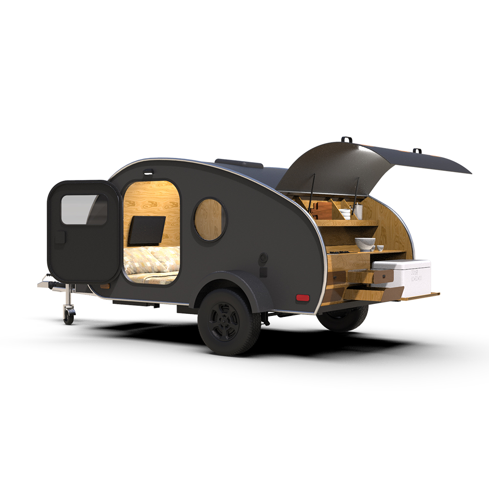 Новый дизайн, легкий мини-прицеп для кемпинга по бездорожью, мини-прицеп для кемпинга, недорогой небольшой прицеп для кемпинга