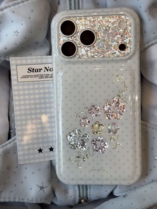 XP009 เคสโทรศัพท์มือถือลายดอกชบาจุดๆ เหมาะสำหรับ 18promax รุ่นใหม่ iPhone17 16Pro เคสกันกระแทกแบบปรับแต่งได้ - Product Image 5
